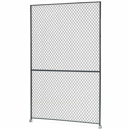 GLOBAL INDUSTRIAL Wire Mesh Panel, 4ftW x 8ftH 603323